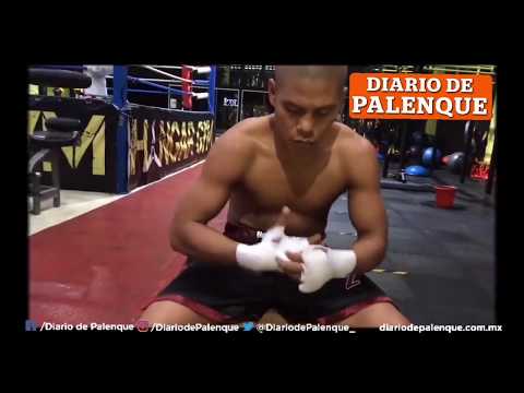 El boxeador Raúl “El Duró” Vázquez mandó saludos a los suscriptores de Diario de Palenque