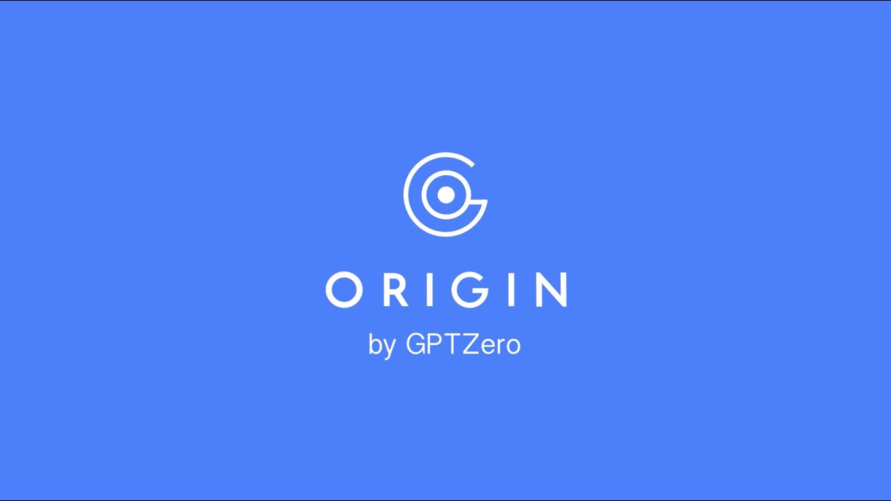 Origin by GPTZero -- AI Content Detection