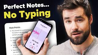 - What You'll Need（00:02:33 - 00:03:41） - How I Use AI to take perfect notes...without typing