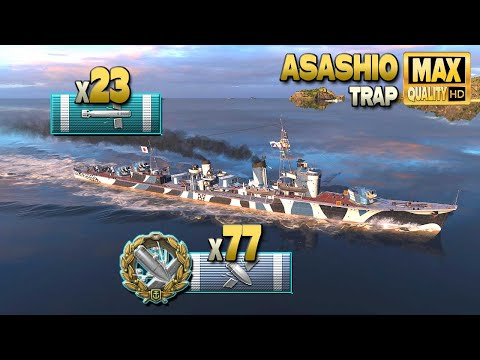 Destroyer Asashio: Where was the mistake? - World of Warships