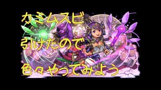 【パズドラ】カミムスビ使ってみた【極限ゴッドラッシュ（超絶地獄級）】