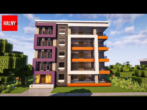 How to build an apartment building in Minecraft