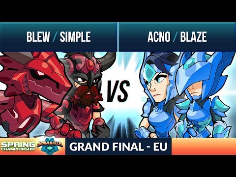 Blew & simpLe vs Acno & Blaze - Grand Final - Spring Championship EU 2v2