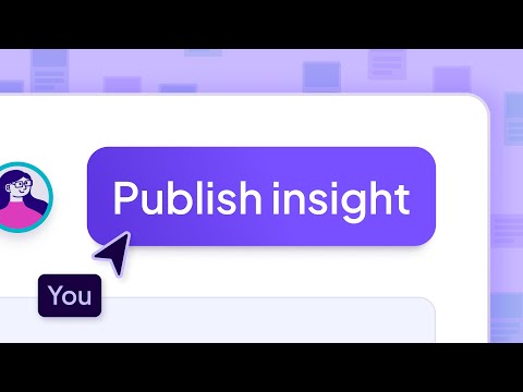 Create insights that influence