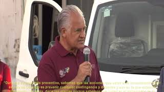 DOTA GOBERNADOR DE MÁS EQUIPO A LA COORDINACIÓN ESTATAL DE PROTECCIÓN CIVIL