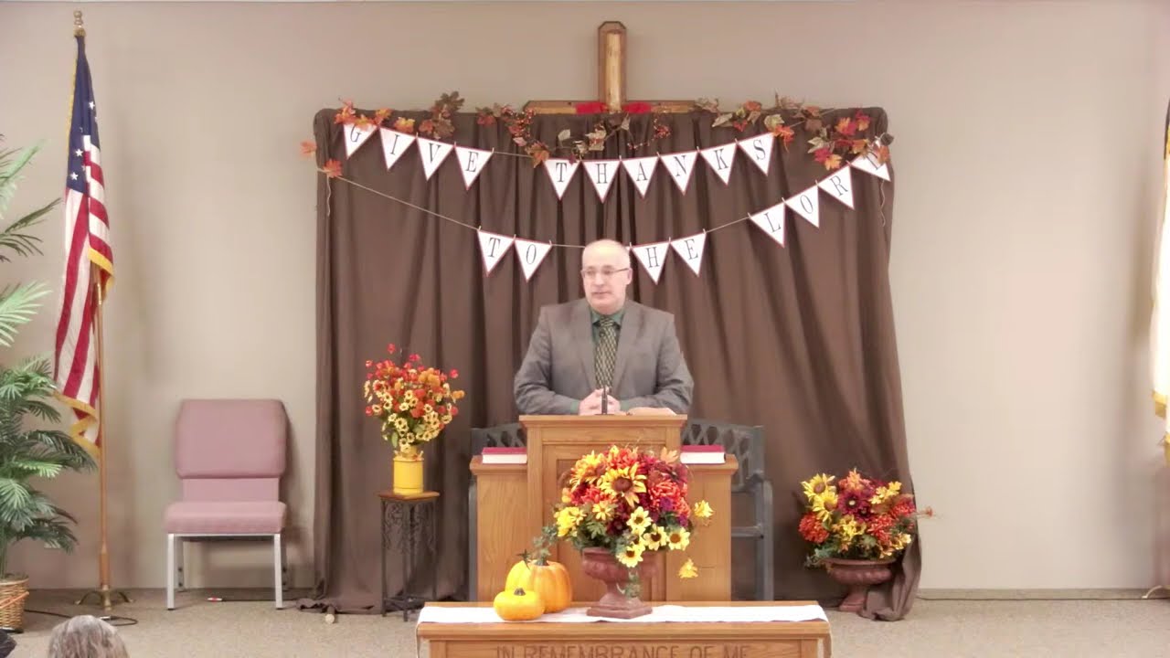 11/24/24 Morning Sermon Luke 21: 9-10 "A World At War"