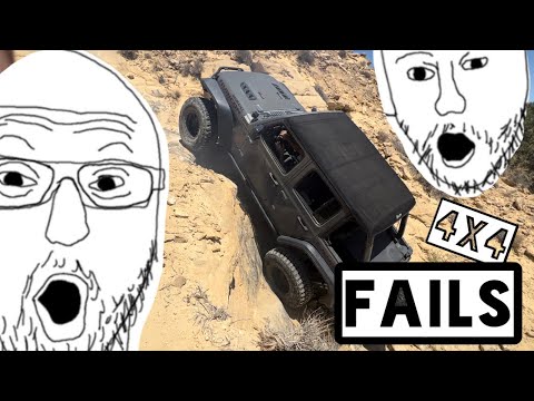 Jeep, 4x4 and Offroad FAILS compilation 2023
