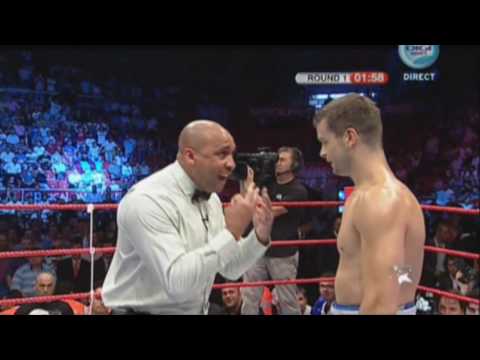 Jo Jo Dan (Ionut Dan Ion) vs Selcuk Aydin  - illegal blow's from Round1
