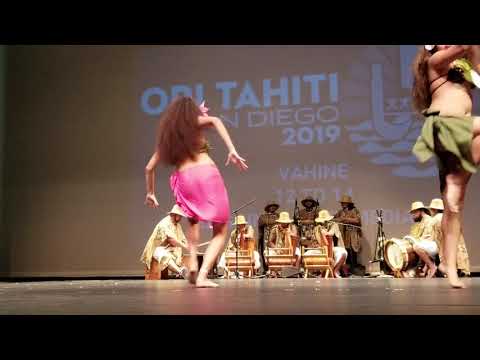 Ori Tahiti San Diego 2019 FINALS - Beg/Int Age 12-14 - TIANA RAMOS