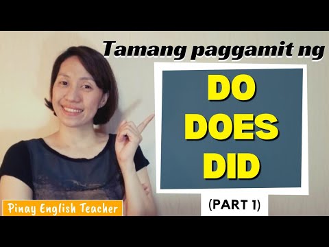 DO DOES DID - Basic English Grammar | Making negative sentences - with Examples and Quiz