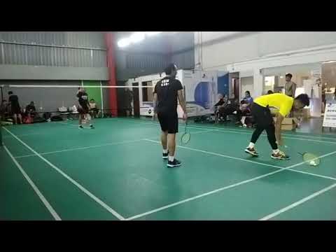 Badminton Suria BC Men's Double Sparring - Khai / Adib Vs Helmi / Hakim
