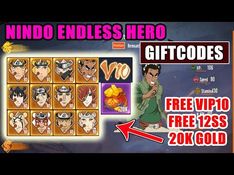 Nindo Endless Hero & All 12 Giftcodes | 12 Redeem Codes Nindo Endless Hero - How to Redeem Code