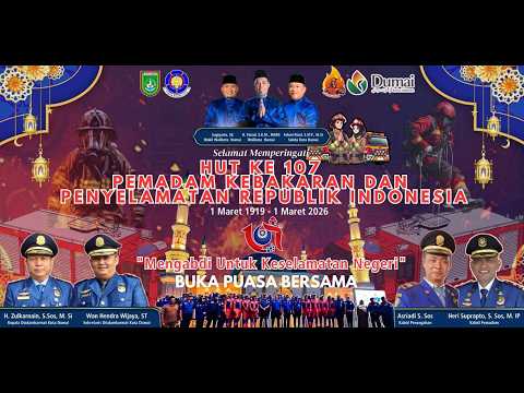 Disdamkarnat Kota Dumai Raya Kan HUt Pemadam Kebakaran Dan Penyelamatan Republik Indonesia Ke 107