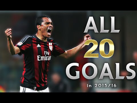 Carlos Bacca - All 20 Goals in 2015/16 with AC Milan