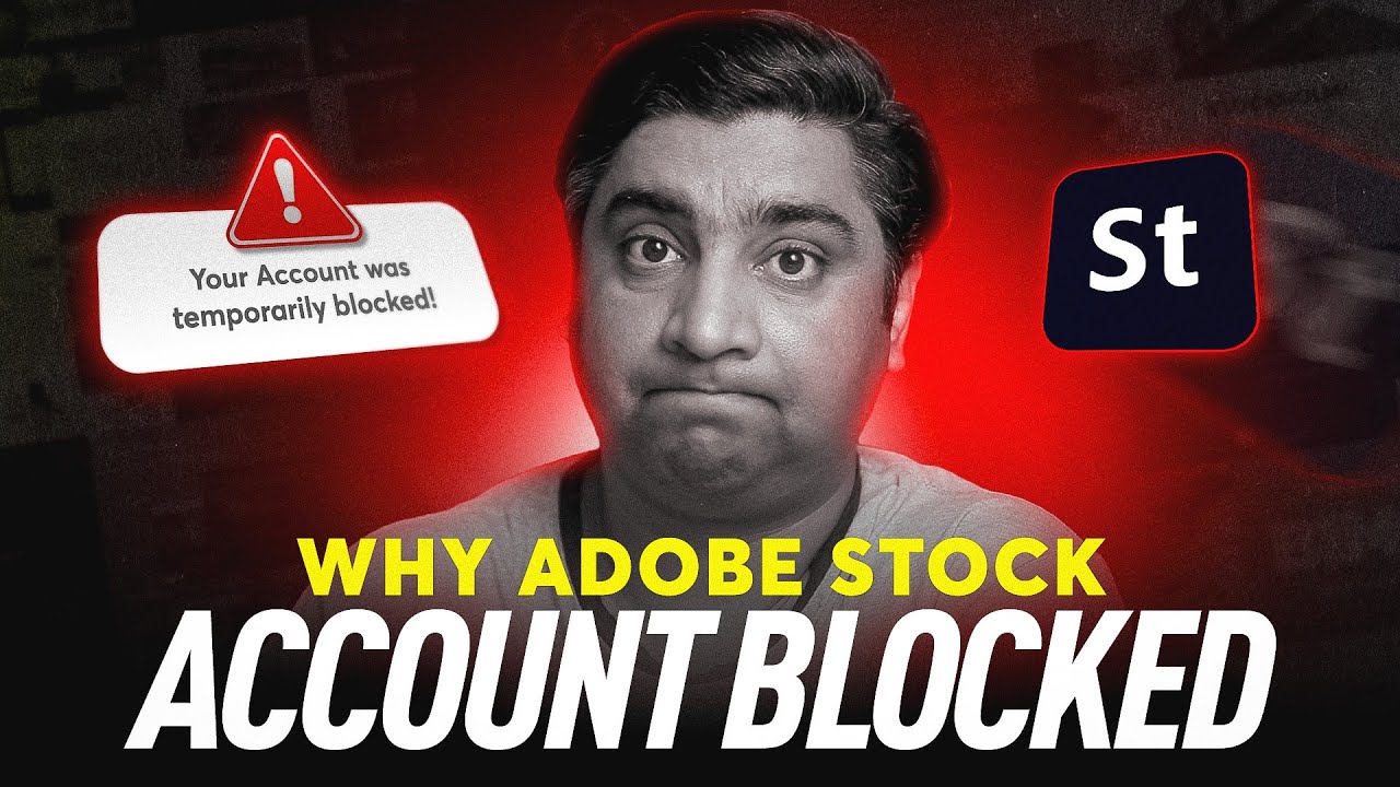 Why Adobe Stock Contributor Account Blocked or Suspended?
