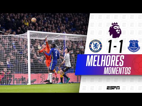 Gols e lances de Chelsea x Everton