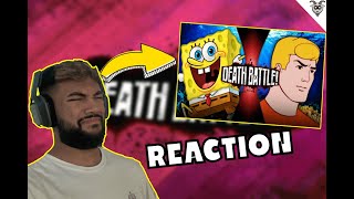 SpongeBob VS Aquaman | DEATH BATTLE! Reaction #deathbattle #reaction #dc