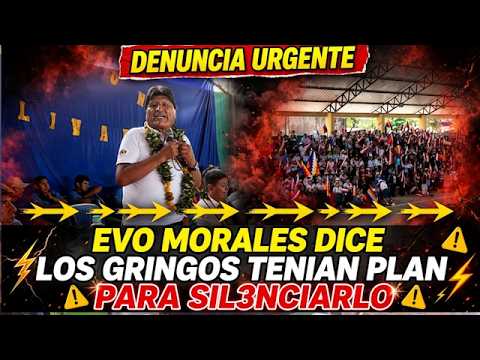 EVO MORALES DENUNCIA DONALD TRUMP ANUNCIA IMPUESTO DEL 200% MEDICAMENTOS GENERICOS..