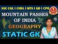 MOUNTAIN PASSES OF INDIA THROUGH MAP STATIC GK GEOGRAPHY SSC CGL MTS CHSL IN TAMIL SSCTAMIL