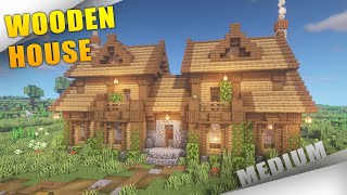 Minecraft: How To Build a Medieval Wooden House