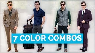 7 Best Clothing Color Combinations for Men | Color Matching Guide