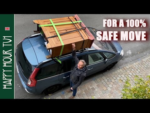 Move an entire cupboard on the car's roof