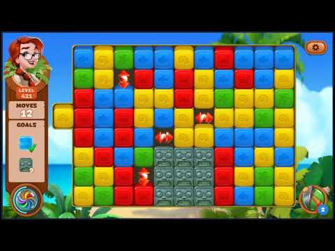 Lost Island Blast Adventure Level 421 - NO BOOSTERS 🏝️ | SKILLGAMING ✔️