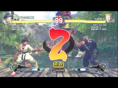 SHFC SSFIV AE 2012 Replays: stevenmadden504 (Makoto) vs D4 (Guile)