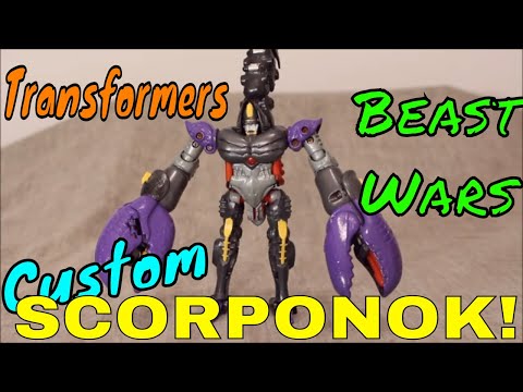 Custom Transformers Beast Wars Scorponok - GotBot True Review NUMBER 515