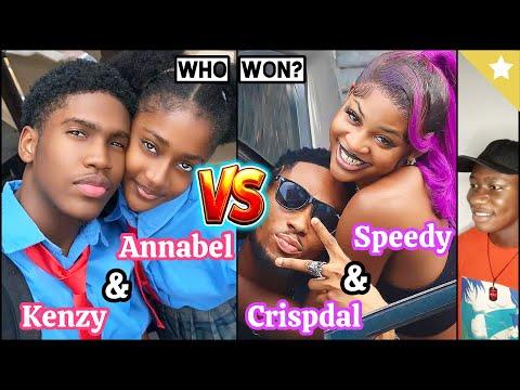 New Couples Dance 🔥 - Annabelle Apara & Kenzy Vs Purple Speedy & Crispdal | Tiktok Dance Challenge