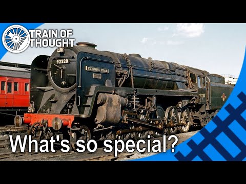 The engine built just to be preserved - BR 9F "Evening Star"