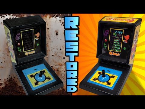 Q*bert 1983 Tabletop Restoration | Vintage Parker Brothers Arcade Machine