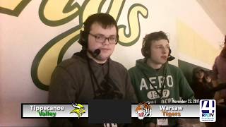 Tippecanoe Valley Boys Basketball vs Warsaw