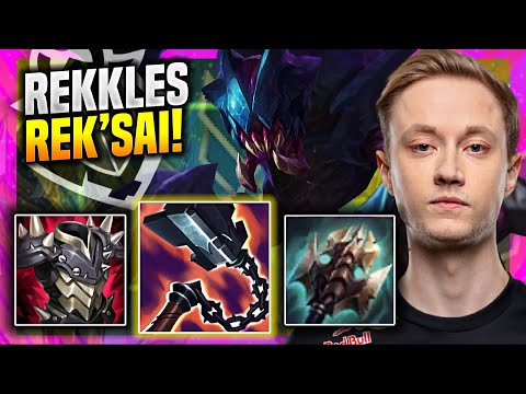 REKKLES DESTROYING WITH REK'SAI! - G2 Rekkles Plays Rek'Sai JUNGLE vs Shaco! | Season 11