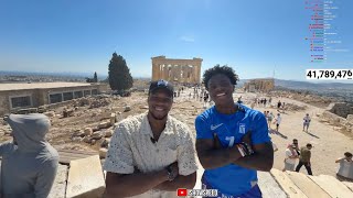 irl stream in Greece 🇬🇷 ft. Giannis Antetokounmpo