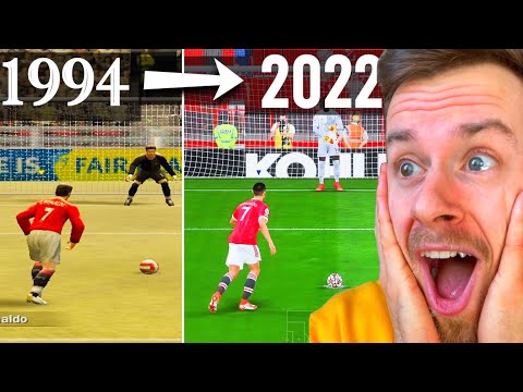 ELFMETER von FIFA 94 bis FIFA 22! 😳 (zu wild!)