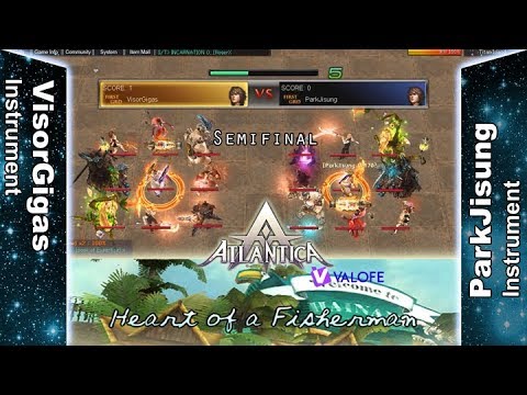 Titan 13/08/2017 PM: Semifinal - VisorGigas vs ParkJisung - Atlantica Online