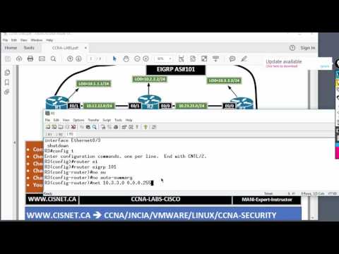 CCNA EIGRP Lab