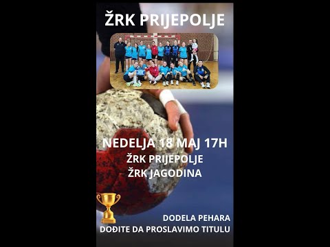 ŽRK Prijepolje - ŽRK Jagodina