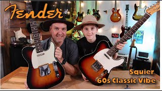 Video thumbnail for Fender Squier 60s Classic Vibe Telecaster - Deep Dive Comparison MIC Vs MII by Gear Cave