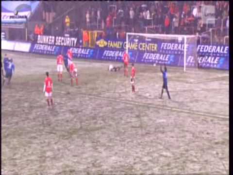 Jupiler Pro League 2009 : J13 : Mons - FC Bruges : 1-2