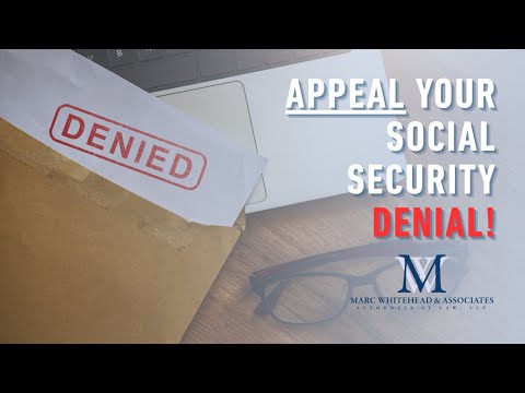 How do you appeal a Social Security Disability claim denial?