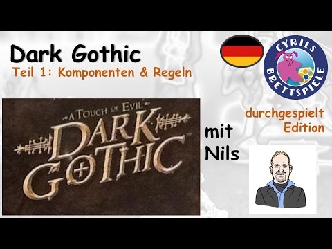 Cyrils Brettspiele - Dark Gothic Brettspiel (S24E01) - Komponenten & Regeln