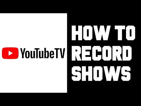 Youtube TV How To Record Shows - How To Setup Show Recording Youtube TV on Smart TV Roku TV Example