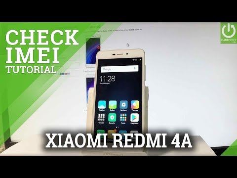 How to Check IMEI in XIAOMI Redmi 4A - IMEI Info Method