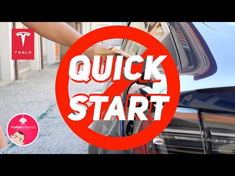 Tesla Quick Start Guide COSA NON FARE e COSA SAPERE primo approccio a una Tesla