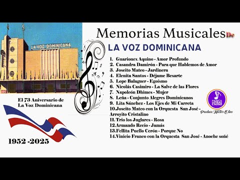 Memorias Musicales de La Voz Dominicana | Música, Letras& Notas