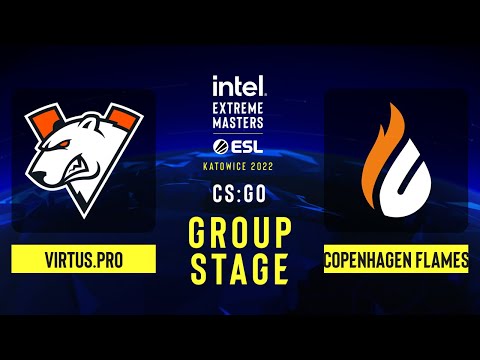 Virtus.pro vs Copenhagen Flames – Map 2 [Inferno] - IEM Katowice 2022 - group stage