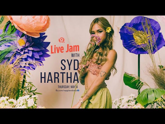 [WATCH] Rappler Live Jam: syd hartha