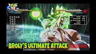 Broly Full Power Super Saiyan Ultimate & Super Moves* Dragon Ball Xenoverse 2